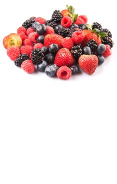 Çilek, böğürtlen, yaban mersini ve ahududu