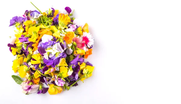 Мікс Їстівні Квітковий салат — стокове фото