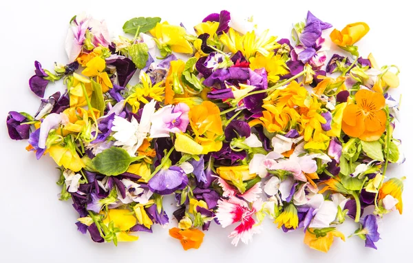 Мікс Їстівні Квітковий салат — стокове фото
