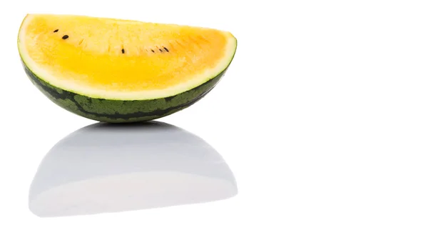 Gul vattenmelon frukt — Stockfoto