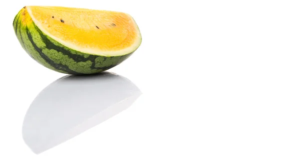 Gul vattenmelon frukt — Stockfoto