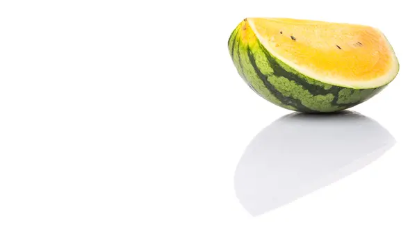 Gul vattenmelon frukt — Stockfoto