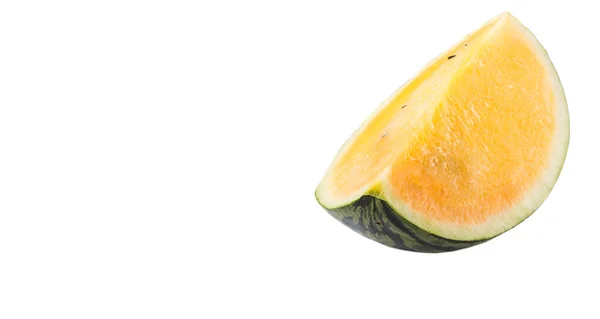 Gul vattenmelon frukt — Stockfoto