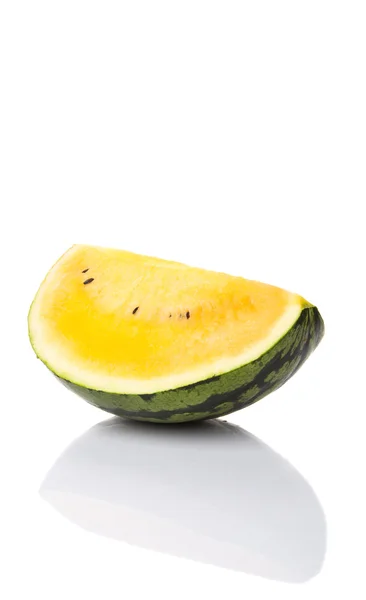 Gul vattenmelon frukt — Stockfoto