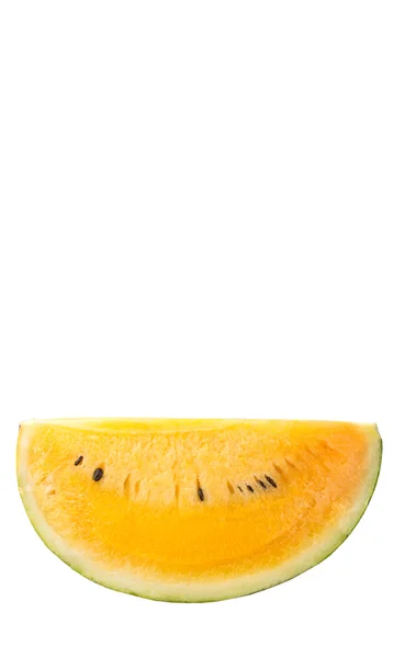 Gul vattenmelon frukt — Stockfoto