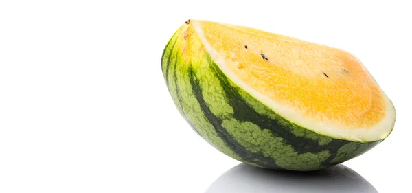 Gul vattenmelon frukt — Stockfoto
