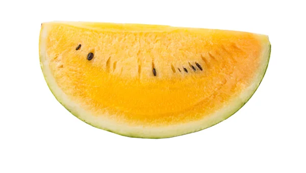 Gul vattenmelon frukt — Stockfoto