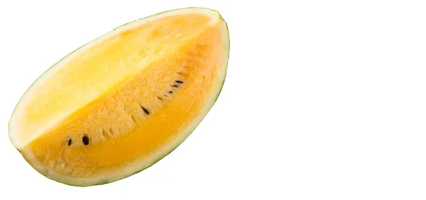 Gul vattenmelon frukt — Stockfoto