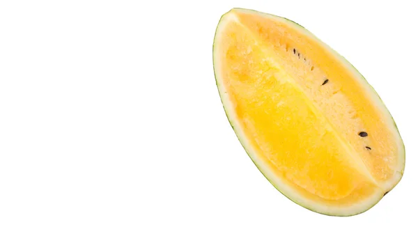 Gul vattenmelon frukt — Stockfoto