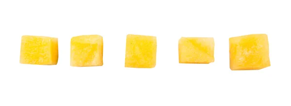 Розмір укусу жовтий кавун фрукти — стокове фото