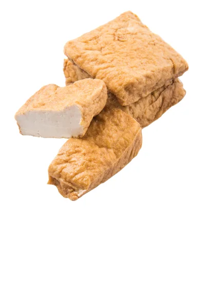 Hemmagjord stekt Tofu — Stockfoto