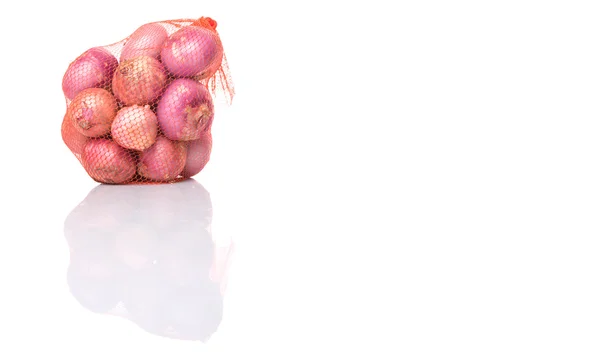 Peeled Indian Red Onion — Stock Photo, Image