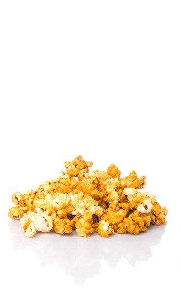 Karmel popcorn — Zdjęcie stockowe