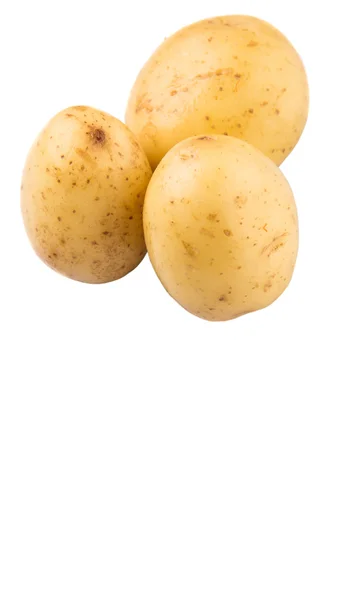 Patate Bambino Sfondo Bianco — Foto Stock