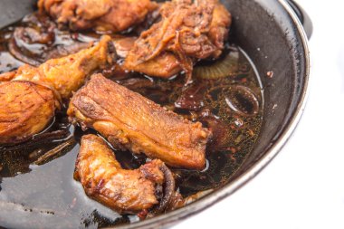 Kızarmış tavuk, soya sos