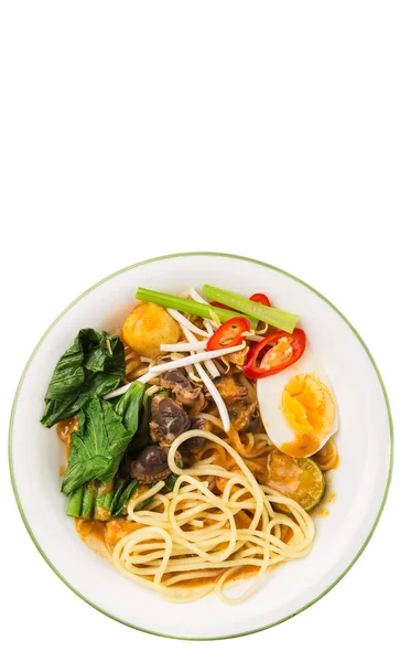 Noodle Malezji Curry — Zdjęcie stockowe