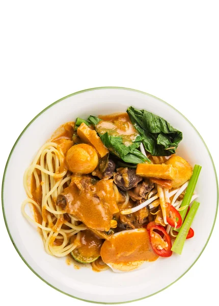 Malaysian Curry Noodle — Stock Photo, Image