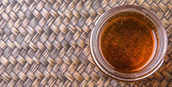Miel en tarro Mason —  Fotos de Stock