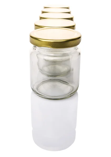 Lege Mason Jar — Stockfoto