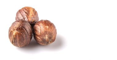 Beyaz üzerine Hindistan cevizi