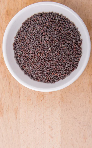 Black Mustard Seed — Stock Photo, Image