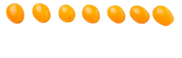 黄色オレンジ色のミニトマト — ストック写真