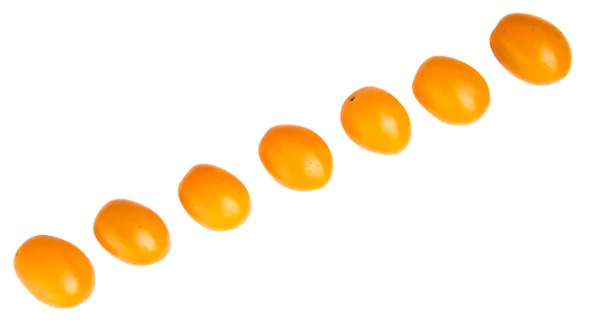 Gelbe orangefarbene Trauben Tomaten — Stockfoto