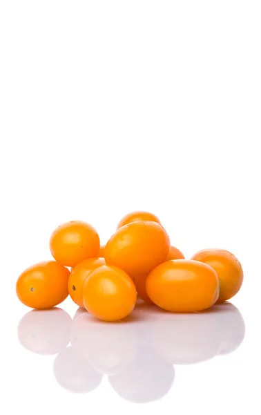 Geel oranje Grape Tomaten — Stockfoto