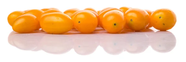 Gelbe orangefarbene Trauben Tomaten — Stockfoto