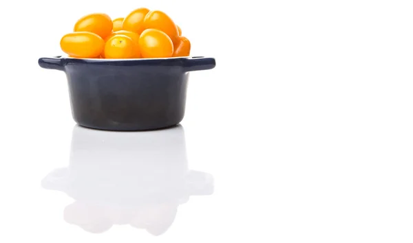 Gelbe Orangen-Trauben-Tomate — Stockfoto