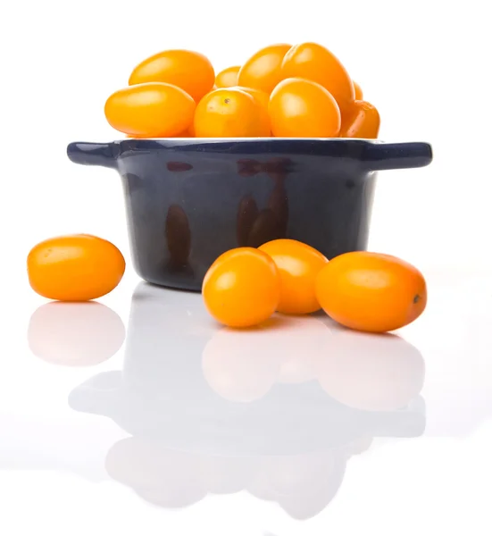 Tomate de raisin orange jaune — Photo