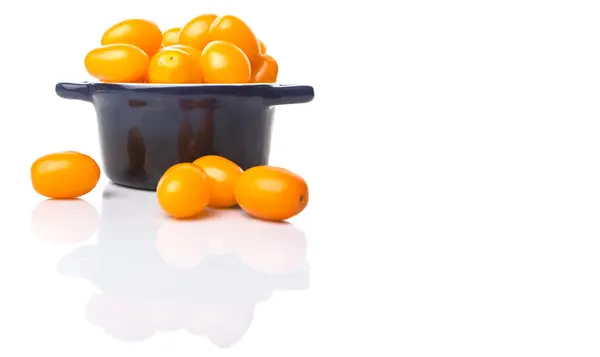 Gelbe Orangen-Trauben-Tomate — Stockfoto