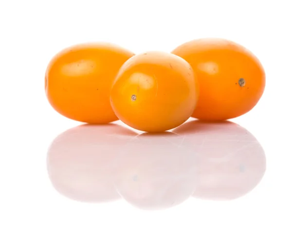 Gelbe orangefarbene Trauben Tomaten — Stockfoto