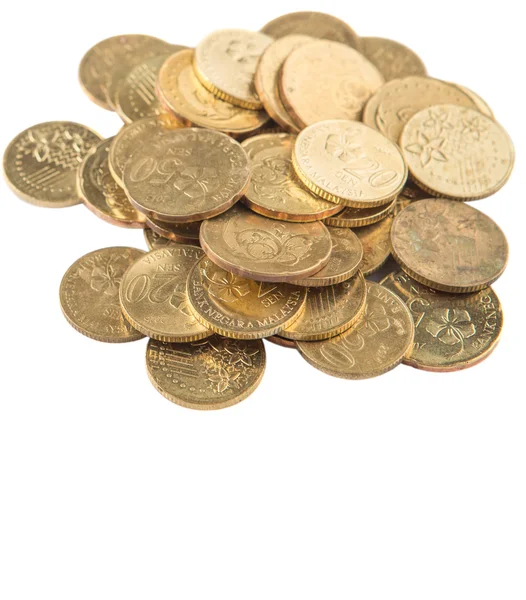 Maláj érmék — Stock Fotó