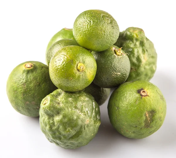 Lime, Makrut Lime And Calamansi — Stock Photo, Image