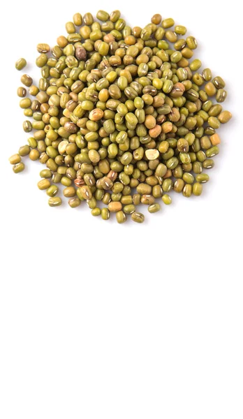 Mung Beans White Background — Stock Photo, Image