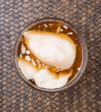 soya fasulyesi muhallebi tatlı
