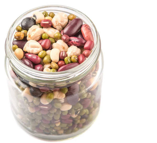 Mix Bean Black Eye Peas Mung Bean Adzuki Beans Soy — Stock Photo, Image