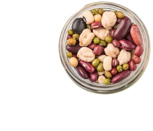 Mix Bean Black Eye Peas Mung Bean Adzuki Beans Soy — Stock Photo, Image