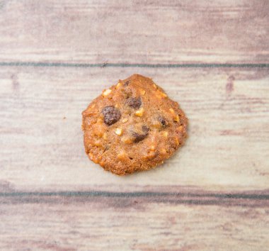 Ev yapımı çikolatalı kurabiyeler.