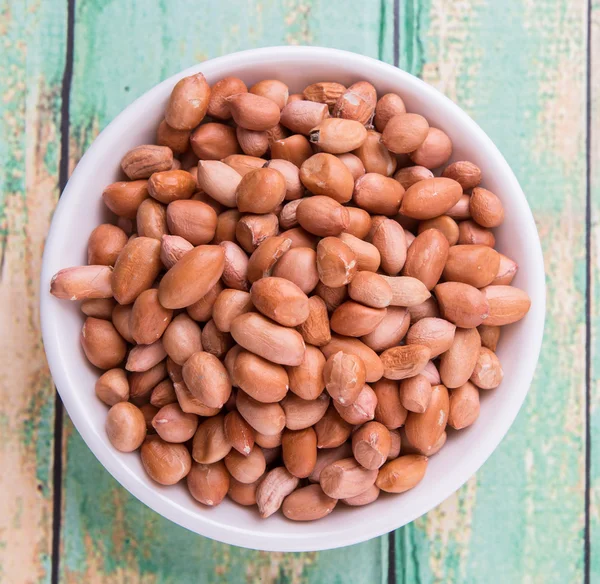 Грунтові горіхи або арахіс — стокове фото
