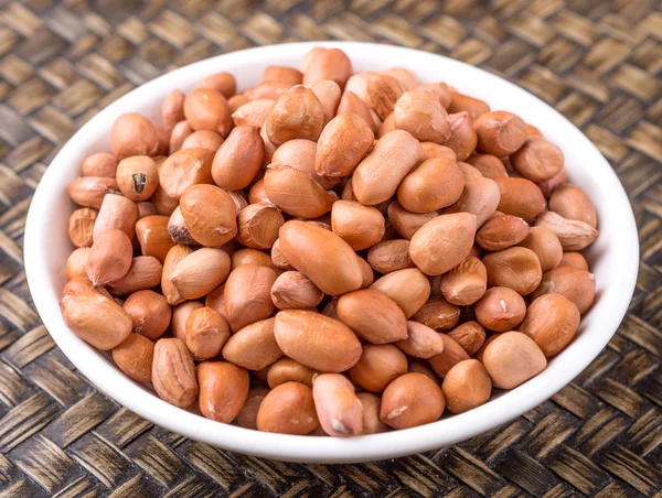 Ořechy a arašídy — Stock fotografie