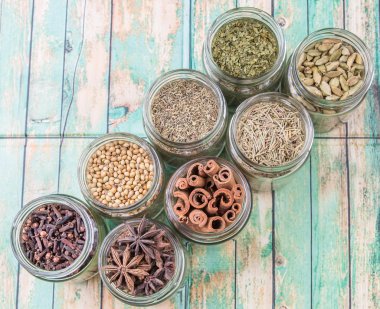 Bitkiler ve baharatlar.