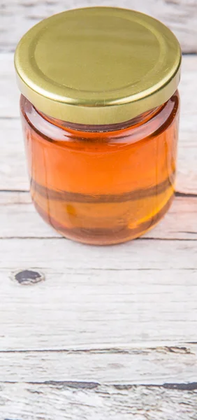 Μέλι σε βάζο κτιστών — Φωτογραφία Αρχείου