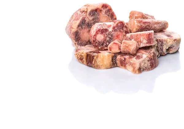 Carne cruda congelada de cola de buey —  Fotos de Stock