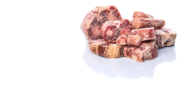 Ruwe bevroren Ox staart vlees — Stockfoto