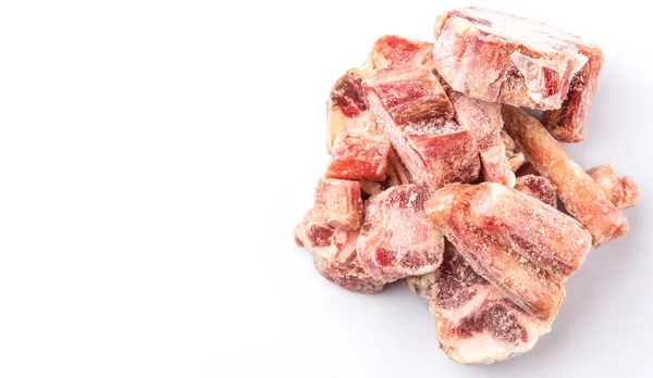 Carne cruda congelada de cola de buey —  Fotos de Stock