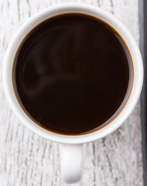 Una taza de café caliente — Foto de Stock