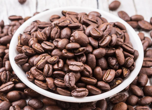 Granos de café tostados — Foto de Stock