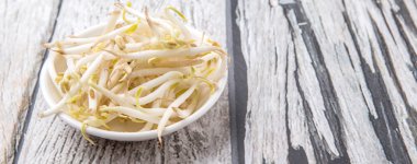 Fasulye Filiz beyaz kase